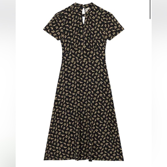 NWT Joanie Eugine Keyhole Neckline Jersey Midi Dress (US 18) - Picture 2 of 8